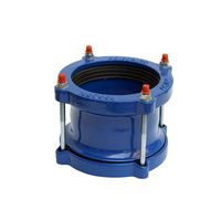 Ductile Iron Wide Range Flexible Coupling | Angular & Axial Compensation for Pipe Joints