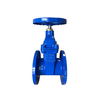 DIN F4 Standard Ductile Iron Soft Sealing Gate Valve | Zero Leakage for Water Supply Systems