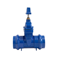 Ductile Iron Push-On / Socket End Gate Valve | Fast Installation for Underground Pipes