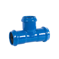 Ductile Iron Socket Tee (Push-On) | Branch Connection for Buried Push-On Pipelines