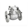 Stainless Steel Flanged Swing Check Valve | Low Pressure Drop Backflow Prevention for Corrosive Lines