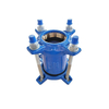 Ductile Iron PE Flexible Coupling | Specialized Connector for HDPE Pipe To Flanged Fittings