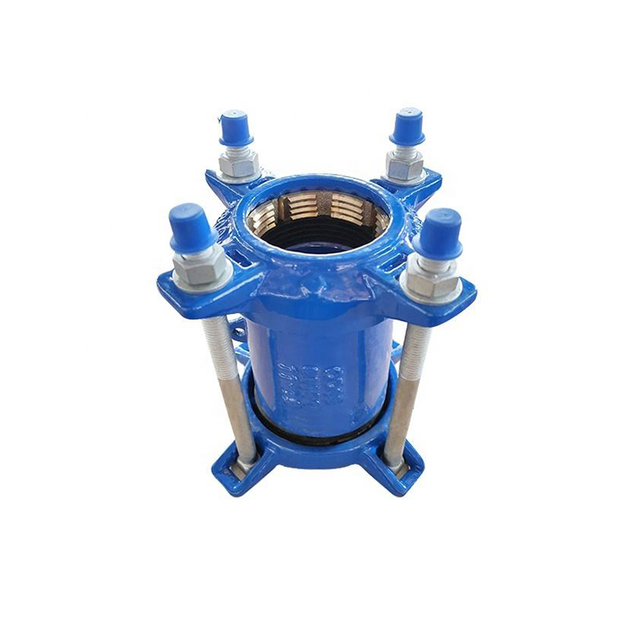 Ductile Iron PE Flexible Coupling | Specialized Connector for HDPE Pipe To Flanged Fittings