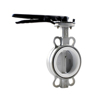 Stainless Steel Wafer Butterfly Valve | Compact & Corrosion Resistant for Chemical & Sanitary Lines