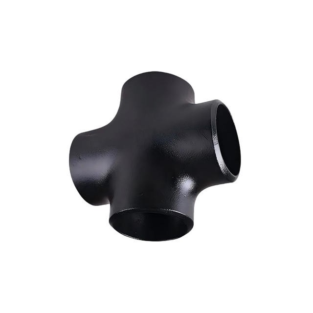 Carbon Steel Cross (4-Way Tee) | Four-Port Butt Weld Fitting for Pipeline Intersections