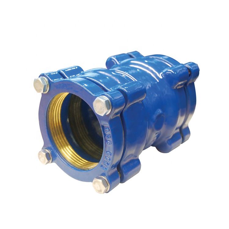 Ductile Iron PE Flexible Coupling | Specialized Connector for HDPE Pipe To Flanged Fittings