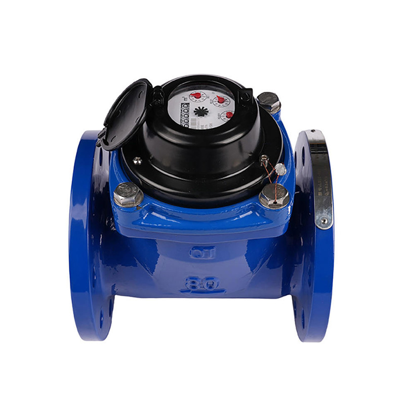 Ductile Iron Flanged Water Meter | Woltmann / Turbine Type for Bulk Water Measurement