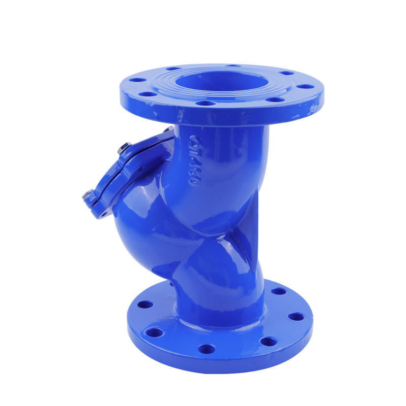Ductile Iron Y-Strainer | Removable Stainless Steel Mesh for Pipeline Protection