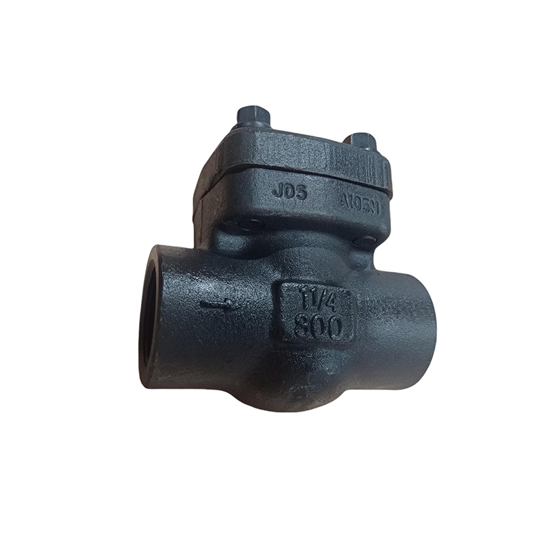 Forged Steel Threaded Swing Check Valve | Compact Backflow Prevention for High Pressure Small Lines