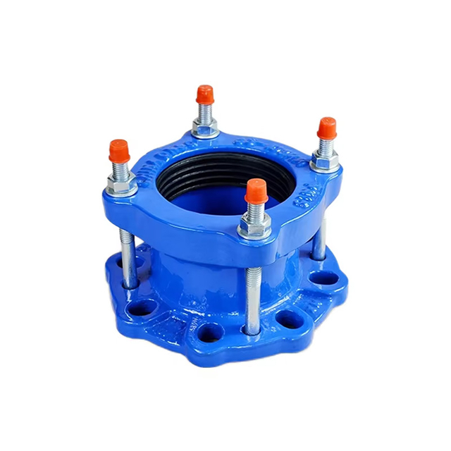 Ductile Iron Wide Range Flange Adapter | Universal Connection for Plain End Pipe To Flanges