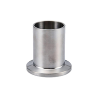 Stainless Steel Lap Joint Flange Stub End (Lap Joint Stub) | Loose Flange Connection for Sanitary Systems